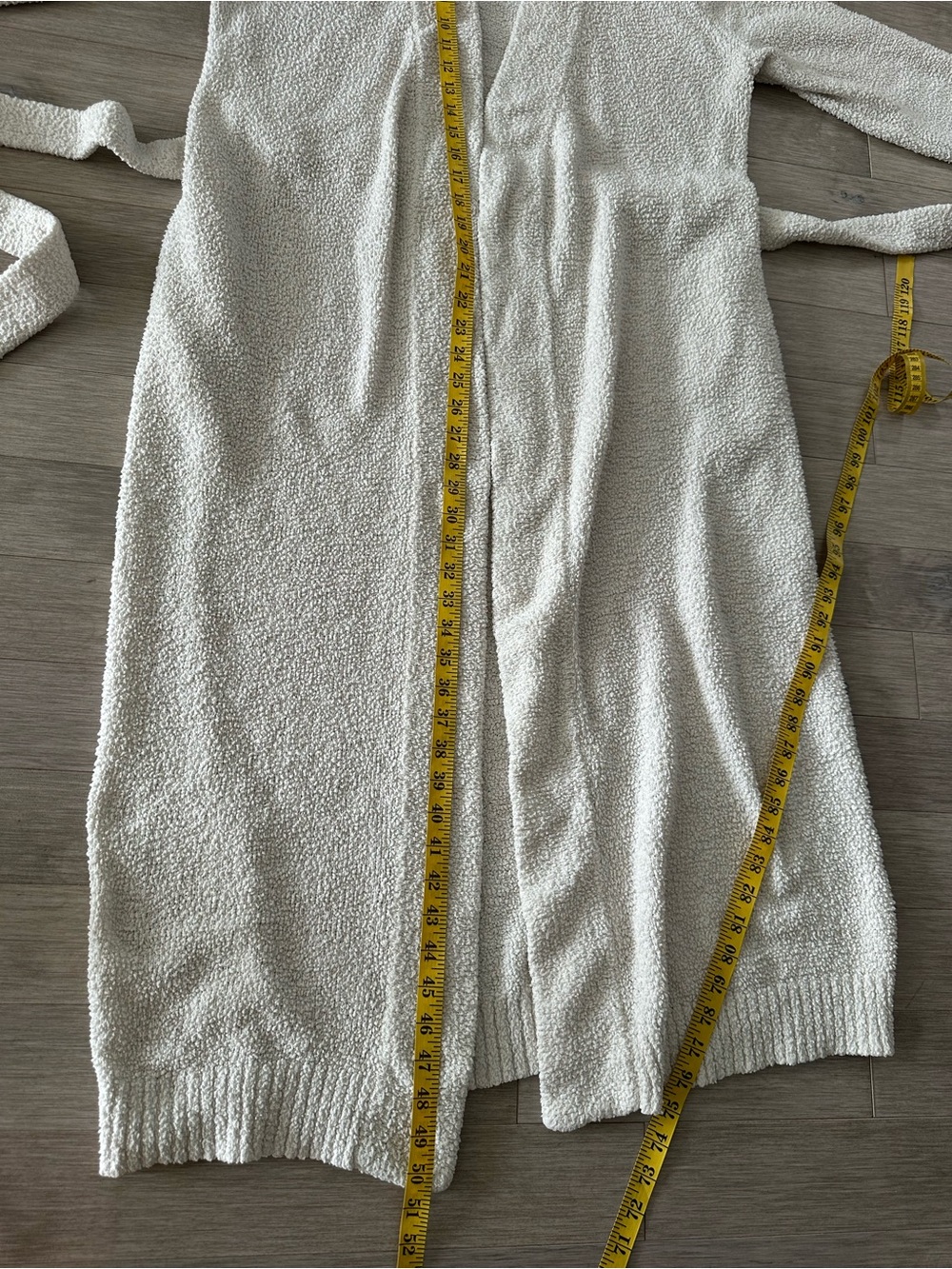 UGG Cream Robe Full Length Oversized Size Small - Picture 8 of 8
